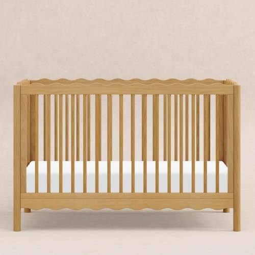 Swell 4-in-1 Convertible Crib with Toddler Bed Conversion Kit -BLONDE