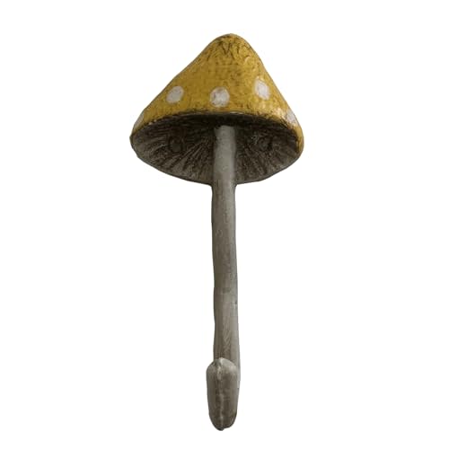 Bohemian Mushroom Wall Hook - Unique Cute Cool Fun Wall Hook Furniture Room Decor for Coat and Towel - Nursery, Kitchen, Bedroom, Bathroom,Coat Hooks (Triangle)