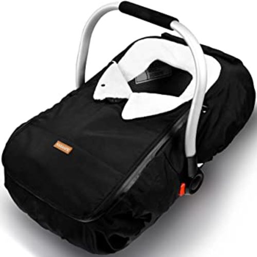Baby Car Seat Cover Winter Protector (Black)