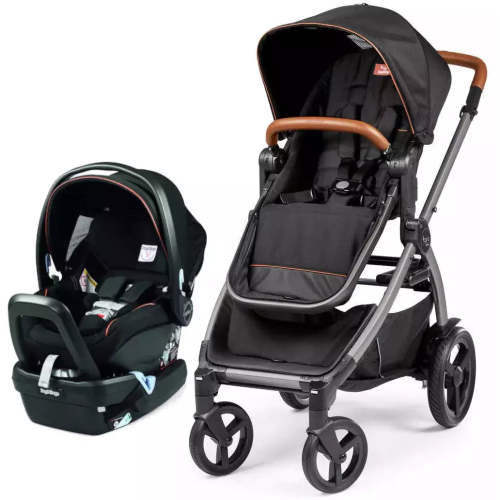 Agio by Peg Perego Z4 + Nido Travel System - Agio Black