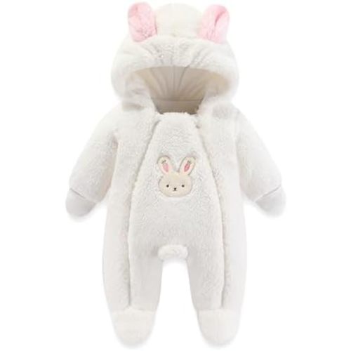 Winter Onesie Fleece Jumpsuit | 0-3m