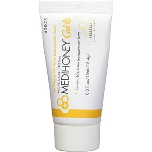 Improved Medihoney Gel Wound and & Burn Dressing from Derma Sciences, 0.5 oz,