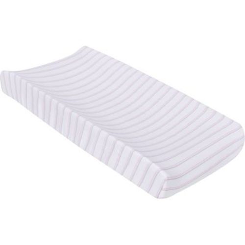 Miracleware Muslin Changing Pad Cover - Pink Stripe
