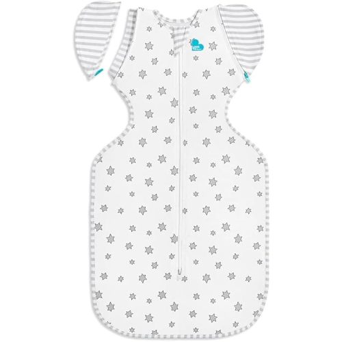 Love to Dream Swaddle UP Transition Bag, Silky-Lux, Super Soft Luxurious 100% Viscose from Bamboo, Lite 0.2TOG Cream Superstar, Medium, 13-19lbs