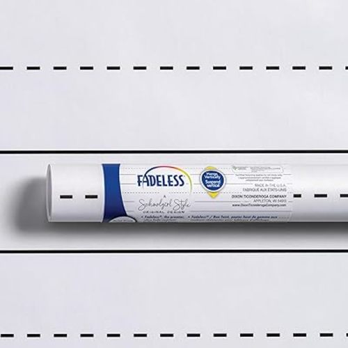 Fadeless Schoolgirl Style Bulletin Board Paper, Hooray for School!, 47.25" x 25', 1 Roll