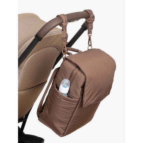 Diaper Backpack with Laptop Sleeve - HAZELNUT