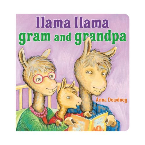 Llama Llama Gram And Grandpa - By Anna Dewdney ( Board Book )