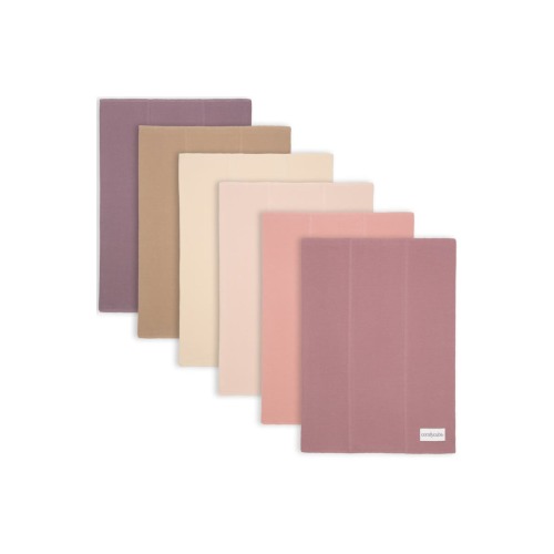 Cotton Burp Cloths - Pack of 6