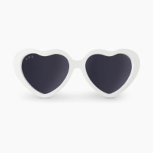 Roshambo Baby Heart Polarized Baby Shades - White, 0-24 M