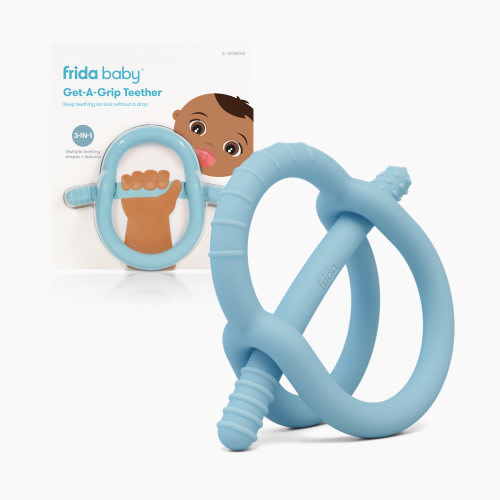 Frida Baby Get-A-Grip Teether - Blue | Babylist Shop