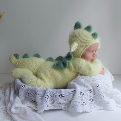 Pre order, cute dragon costume for newborns