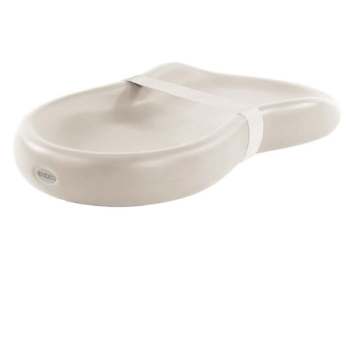 Keekaroo Peanut Changer Baby Vanilla– The Original Made in USA Easy-to-Clean Changing pad and The only Shell Over Foam, Fully Water Repellant