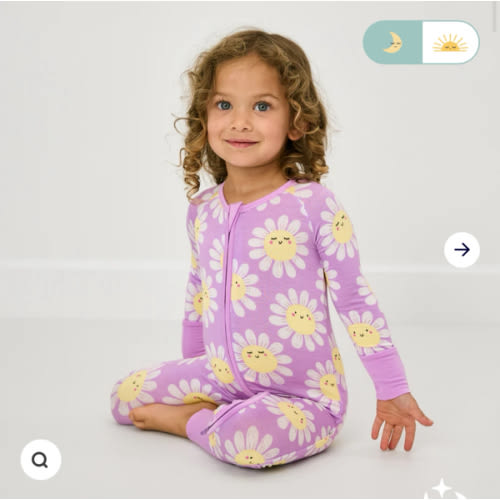 Flower Power Zippy - Little Sleepies
