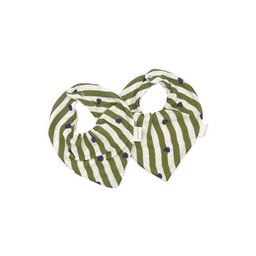 Set of 2 bandana bibs - MAEL