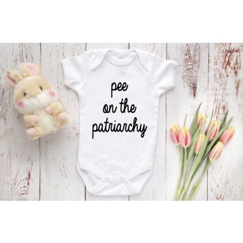 Pee on Patriarchy Baby Bodysuit, Baby Shirt, Cute Baby Shirt, Newborn baby gift, baby shower gift
