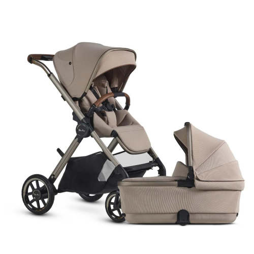 Silver Cross Reef 2 Multi-terrain Modular Stroller + Bassinet Bundle