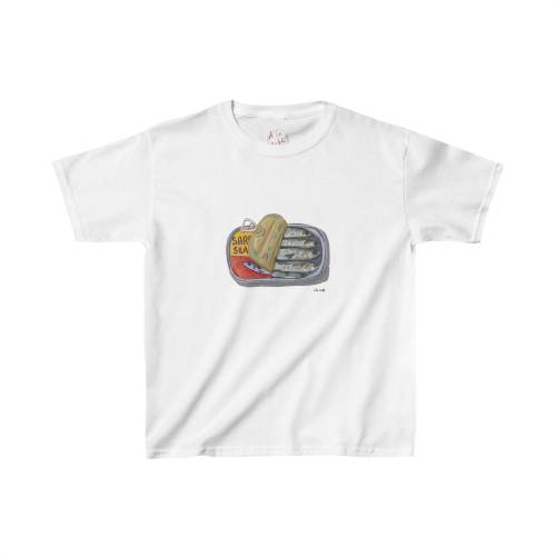 Sardine can baby tee, sardine crop top, summer baby tee, Pinterest girl