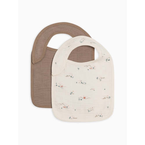 2-Pack Muslin Bibs