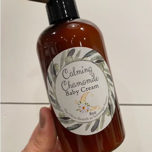 Calming Chamomile Baby Cream – The Olive Branch at Sovereign Farms