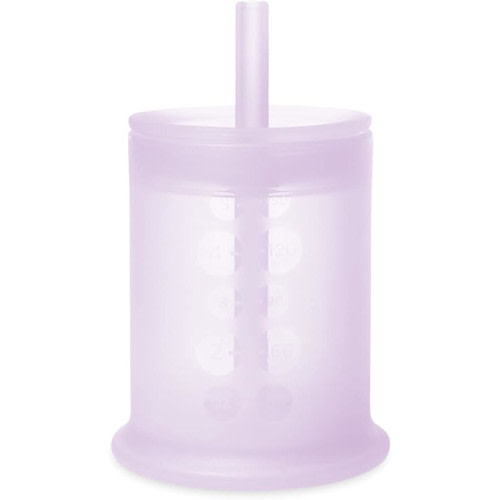 Olababy Silicone Training Cup with Straw Lid