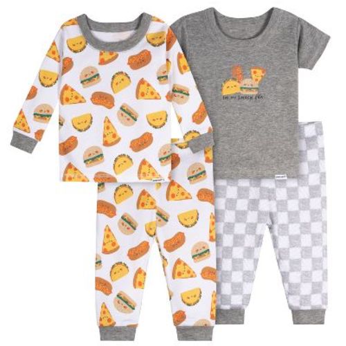 Onesies Brand Baby Boys' 4-piece Pajamas Sets, Treats, 6-9m