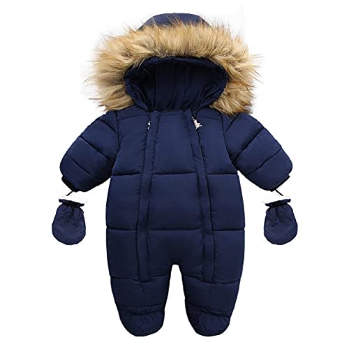 Tumaron Baby Girl Winter Snowsuit Toddler Jacket Clothes For Boy Infant Jumpsuit Hoodied