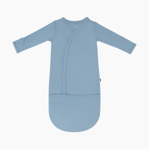 Kyte Baby Bundler Gown - Slate, 0-3 M