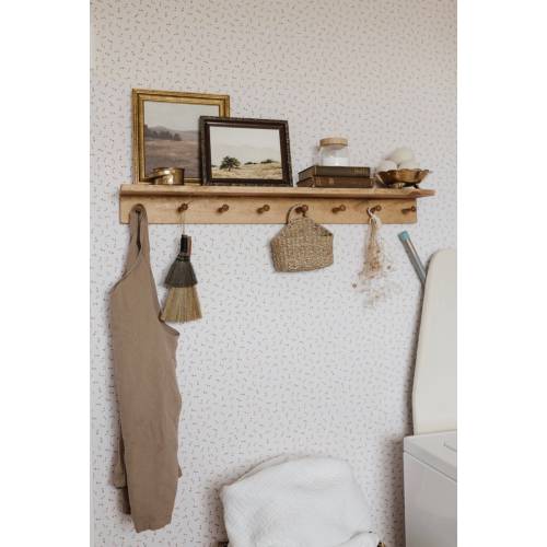 Shaker Peg Rail with Shelf - Peg Rack - Peg Rail - Wall Mounted Coat Rack - Towel Rack - Utility Shelf