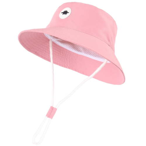 Baby Girl Sun Hat With Sunscreen Outdoor Adjustable Toddler Dinosaur Beach Hat With Wide Brim Bucket Hats For Kids Leisure Dailywear 6-12 Months