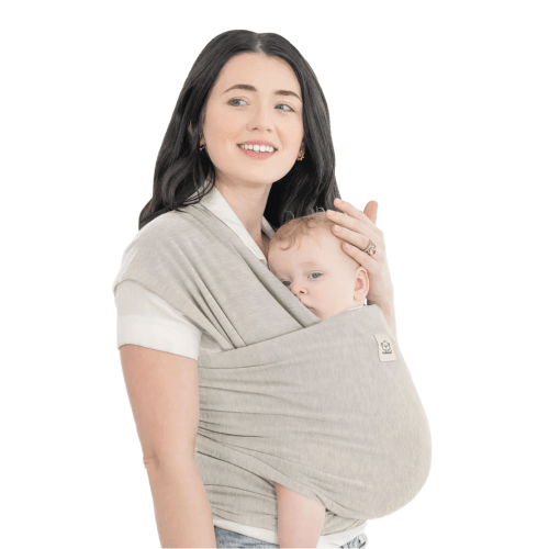 KeaBabies Original Wrap Carrier (Stone Gray)