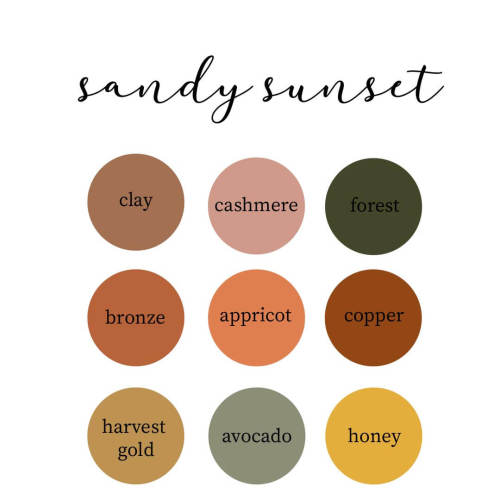 Sandy Sunset Personalized Color Blanket
