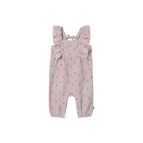 Ruffles Long Romper, 0-3M
