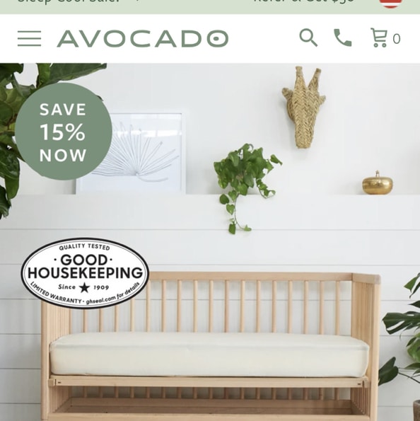 Organic Crib Waterproof Protector
