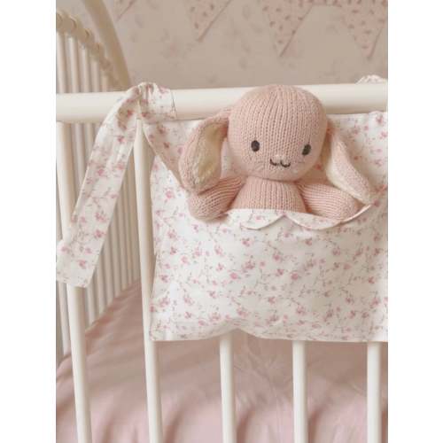 Bed/ Crib Pocket Organizer in Pink Dream