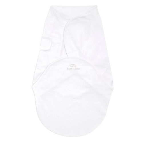 HALO Innovations Swaddlesure 100% Cotton Baby Wrap - NB, Color: White, Size: InfantNewborn