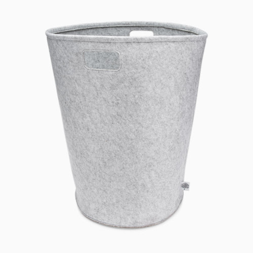 Felt Laundry Hamper - Gray