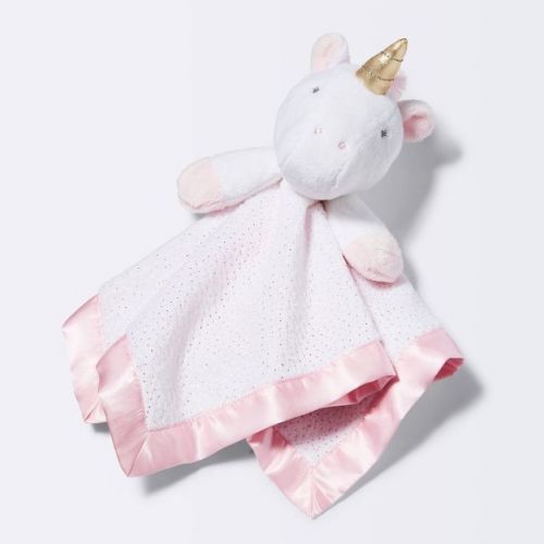 Small Security Blanket Unicorn - Cloud Island™ Light Pink