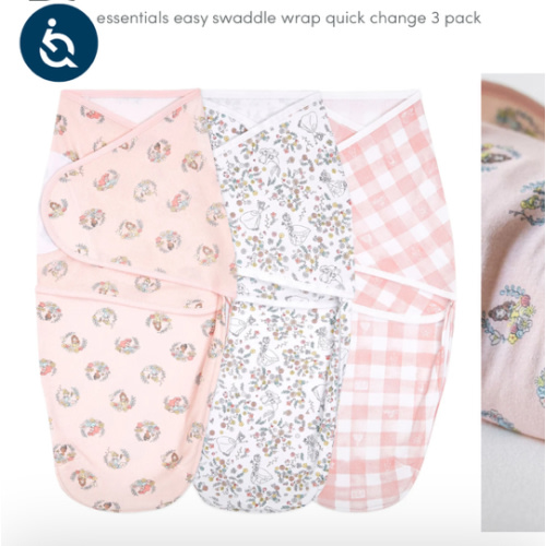 Disney Princess Cotton Easy Swaddle 0-3M | aden + anais