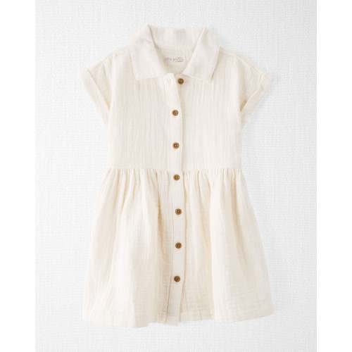 Toddler Organic Cotton Gauze Dress - Little Planet | Carter's