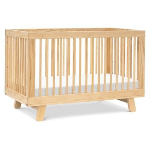 Babyletto Hudson 3-in-1 Convertible Crib With Toddler Rail - Washed Natural
