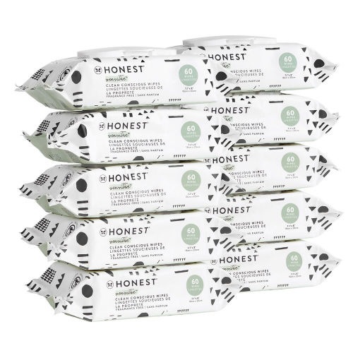 Unscented Plant-based* Clean Conscious™ Baby Wipes
