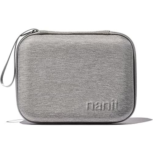 Nanit Travel Case – Protective Hard Shell Carrying Case Pro Baby Monitor and Multi-Stand Travel Accessory, Grey