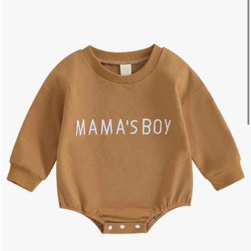 VISGOGO Newborn Infant Baby Boy Girls Oversized Romper Little Dude Sweater Onesie Coming Home Outfit Neutral Clothes
