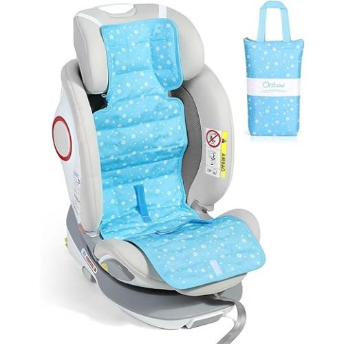Orzbow Car Seat Cooling Pad with Insulated Bag, Car Seat Cooler for Babies Toddler Kids Infant, Portable Car Cooling Seat Pad for Hot Summer to Keep Baby Comfortable