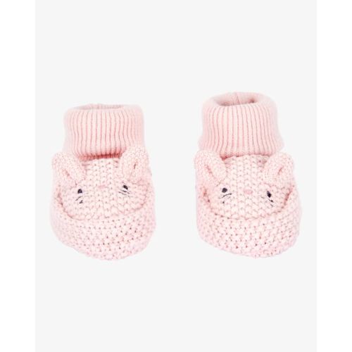 Baby Bunny Crochet Booties - Pink - Carter's | Carter's