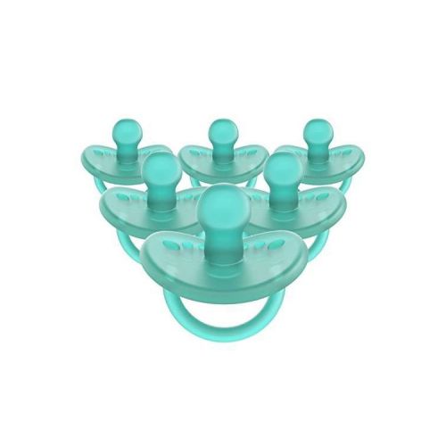 Evenflo Balance Stage 2 Orthodontic Silicone Pacifier 6 Months+ - Teal - 6ct