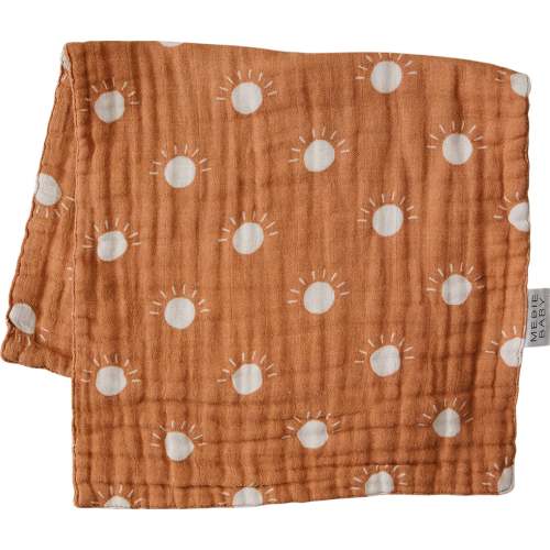 Sunshine Muslin Burp Cloth