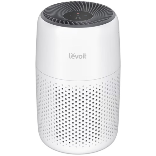 LEVOIT Air Purifiers for Bedroom Home Dorm, AHAM VERIFIED, 3-in-1 Filter Claener with Fragrance Sponge, Portable Filters Smoke, Allergens, Pet Dander, Odor, Dust, Office, Desktop, Core Mini-P, White