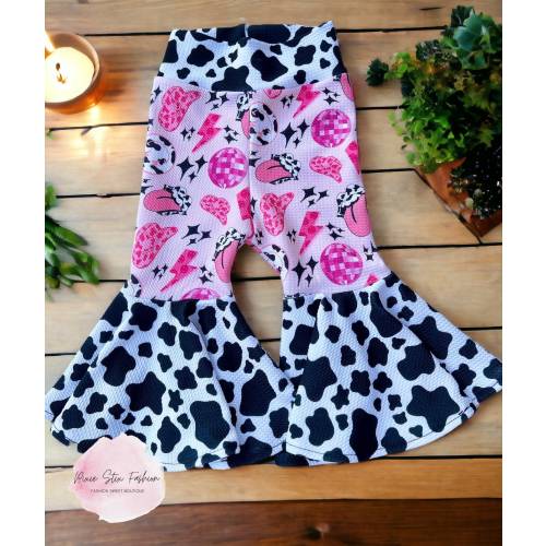 Western Diva Bell Bottoms/Baby Bell Bottoms/Western Disco Bell Bottoms/Ultra Flare Bells Bottoms/ Western Cowgirl/Cowgirl/ Baby Girl