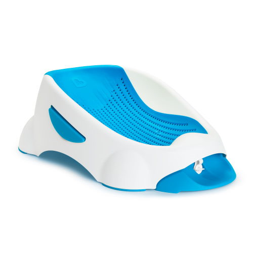 Munchkin Clean Cradle Non-Slip Infant Bather, 0-6 Months, Unisex, Blue